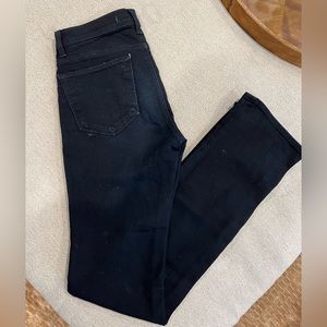 J BRAND Black Straight Leg Jeans - size 27